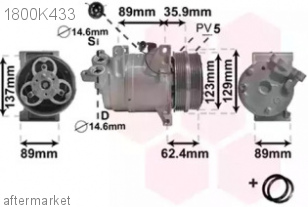 Компрессор кондиционера ford