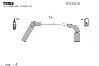 Tesla Провода зажигания