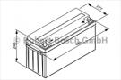 Батарея аккумуляторная, 12В 150А/ч Bosch (0 092 L60 050)