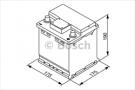 Батарея аккумуляторная, 12В 44А/ч Bosch (0 092 S40 001)