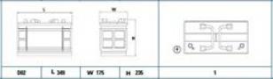 Батарея аккумуляторная, 12В 110А/ч Exide (EG1101)