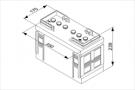 Батарея аккумуляторная "T3", 12в 110а/ч Bosch (0 092 T30 350)