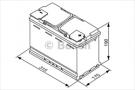 Батарея аккумуляторная, 12В 80А/ч Bosch (0 092 S5A 110)