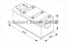 Батарея аккумуляторная "T3", 12в 110а/ч Bosch (0 092 T30 380)