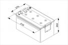 Батарея аккумуляторная "T4", 12в 215а/ч Bosch (0 092 T40 800)