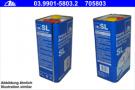 Жидкость тормозная dot 4, 5л Ate (03.9901-5803.2)