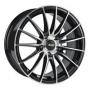 Диск колёсный литой "MM581 7.5x17, 5x114,3, ET40, D67.1, глянцевый черный с полированной лицевой частью (GBFP)" Advanti (D 10012)