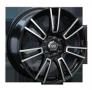 Диск колёсный литой "SH45 7x17, 5x114,3, ET45, D73.1, черный, полностью полированный (BKF)" Enkei (D 10046)
