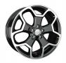 Диск колёсный литой "SB23 7x17, 5x100, ET48, D56.1, черный глянец, полированнная лицевая сторона диска (BKF)" Ls Replica (D 15047)