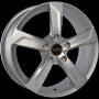 Диск колёсный литой "SK58 6.5x16, 5x112, ET50, D57.1, серебристый (S)" Replica LA (9134507)