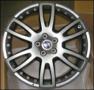 Диск колёсный литой "V16 7.5x17, 5x108, ET49, D67.1, черный матовый частично полированный (FGMF)" Ls Replica (D 2105)