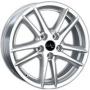 Диск колёсный литой "TY109 6.5x16, 5x114,3, ET45, D60.1, серебристый (S)" Replica LA (9126017)