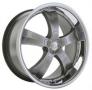 Диск колёсный литой "SF22 8.5x18, 5x112, ET45, D73.1, насыщенный темно-серебристый с полированным ободом (HDLP)" Konig (D 10010)