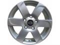 Диск колёсный литой "Ki12 5.5x15, 5x114,3, ET41, D67.1, серебристый (S)" Ls Replica (D 11073)