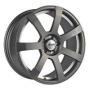 Диск колёсный литой "MK512U 8x19, 5x114,3, ET45, D67.1, матовый графит с гравированным логотипом advanti на луче и полированным Advanti (D 10039)
