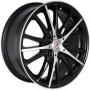 Диск колёсный литой "SH641 6x15, 4x114,3, ET45, D73.1, черный полностью полированный (BKF)" NZ (9110479)