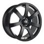 Диск колёсный литой "MK512U 6x15, 4x100, ET45, D60.1, матовый чёрный с гравированным логотипом advanti на луче и полированным по Advanti (D 10034)