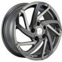 Диск колёсный литой "SH673 6x15, 4x100, ET48, D54.1, насыщенный темно-серый (GM)" NZ (9129725)