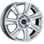 Диск колёсный литой "A43 7.5x17, 5x112, ET45, D66.6, серебристый (S)" Replica LA (9103528)