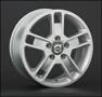 Диск колёсный литой "V6 6.5x16, 5x108, ET52.5, D63.3, серебристый (S)" Ls Replica (D 09F37)