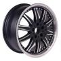 Диск колёсный литой "VENDETTA 8x18, 5x130, ET55, D71.6, matt black mf + ml (mlmbmf)" Iwheelz (2217021)