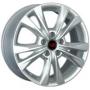 Диск колёсный литой "TY130 7x17, 5x114,3, ET39, D60.1, серебристый (S)" Replica LA (9141459)