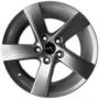 Диск колёсный литой "VW118 7x16, 5x112, ET42, D57.1, серебристый (S)" Replica LA (9126219)
