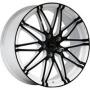 Диск колёсный литой "MODEL-28 7x17, 5x100, ET48, D56.1, белый +черный (W+B)" Yokatta (9131090)