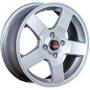 Диск колёсный литой "RN25 6x15, 4x100, ET50, D60.1, серебристый (S)" Replica LA (9141312)