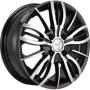 Диск колёсный литой "SH675 6.5x16, 4x98, ET38, D58.6, черный полностью полированный (BKF)" NZ (9129842)