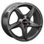 Диск колёсный литой "VW104 7.5x16, 5x112, ET45, D57.1, насыщенный темно-серый (GM)" Replica LA (9126197)