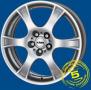 Диск колёсный литой "Campo 6.5x16, 5x115, ET45, D70.2, серебро" Rial (CA65645G51)