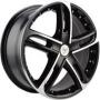 Диск колёсный литой "SH676 9x20, 5x130, ET60, D71.6, черный полностью полированный (BKF)" NZ (9129909)
