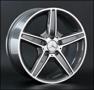 Диск колёсный литой "MB64 8.5x18, 5x112, ET38, D66.6, серый глянец, полированнные спицы и обод (GMF)" Ls Replica (D 1066)