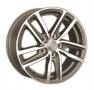 Диск колёсный литой "VW161 7x16, 5x112, ET50, D57.1, черный матовый, полностью полированный (GMF)" Ls Replica (D 3247)