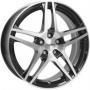 Диск колёсный литой "RB dark 6.5x15, 5x100, ET38, D60.1, черный полированный (BKF/P)" Dezent (TRBL6BP38)