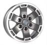 Диск колёсный литой "MZ31 7x16, 6x139,7, ET10, D93.1, серебристый частично полированный (FSF)" Ls Replica (D 14979)