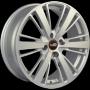 Диск колёсный литой "CI46 7x17, 4x108, ET26, D65.1, серебристый (S)" Replica LA (9140839)