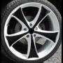 Диск колёсный литой "MODEL-9 6x15, 5x100, ET40, D57.1, белый +черный (W+B)" Yokatta (9130247)