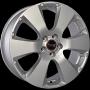 Диск колёсный литой "SB19 7x17, 5x100, ET55, D56.1, серебристый (S)" Replica LA (9125878)