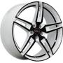 Диск колёсный литой "MODEL-21 6.5x16, 4x108, ET26, D65.1, белый +черный+черная полоса внутри (W+B+BSI)" Yokatta (9130771)