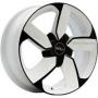 Диск колёсный литой "MODEL-39 6.5x16, 5x114,3, ET50, D66.1, белый +черный (W+B)" Yokatta (9131501)