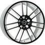 Диск колёсный литой "AF-06 7x17, 5x114,3, ET45, D60.1, белый+черный (W+B)" X-Race (9142392)