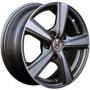 Диск колёсный литой "SH629 6x15, 5x100, ET48, D56.1, насыщенный темно-серый полностью полированный (GMF)" NZ (9102086)