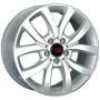 Диск колёсный литой "MB125 7.5x17, 5x112, ET52.5, D66.6, серебристый полностью полированный (SF)" Replica LA (9141200)