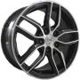 Диск колёсный литой "SH656 6.5x16, 5x114,3, ET50, D66.1, черный полностью полированный (BKF)" NZ (9124029)