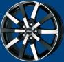 Диск колёсный литой "Trenta 8x18, 5x112, ET38, D70.1, черный" Rial (TA80838B73-5)