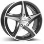 Диск колёсный литой "101 dark 6.5x15, 5x112, ET38, D70.1, черный полированный (BKF/P)" Enzo (E01L8BP38)