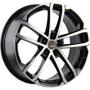 Диск колёсный литой "Concept-VW516 6.5x16, 5x112, ET42, D57.1, черный полированный (BKF)" Replica LA (Concept 9133730)
