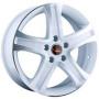 Диск колёсный литой "SZ5 6.5x17, 5x114,3, ET45, D60.1, белый полированный (WF)" Replica LA (9111455)